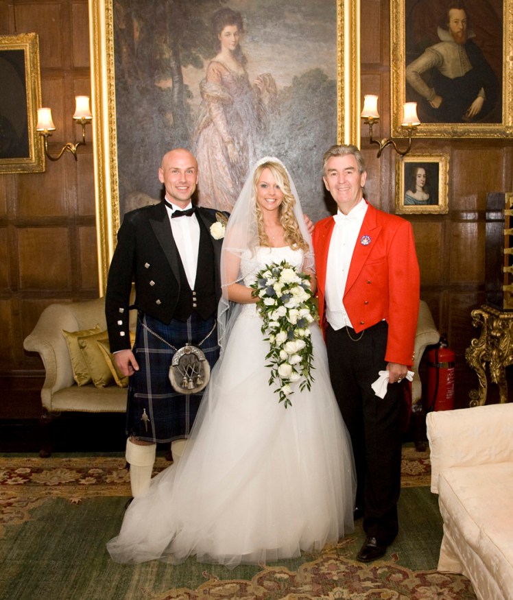 Glen at a Surrey wedding