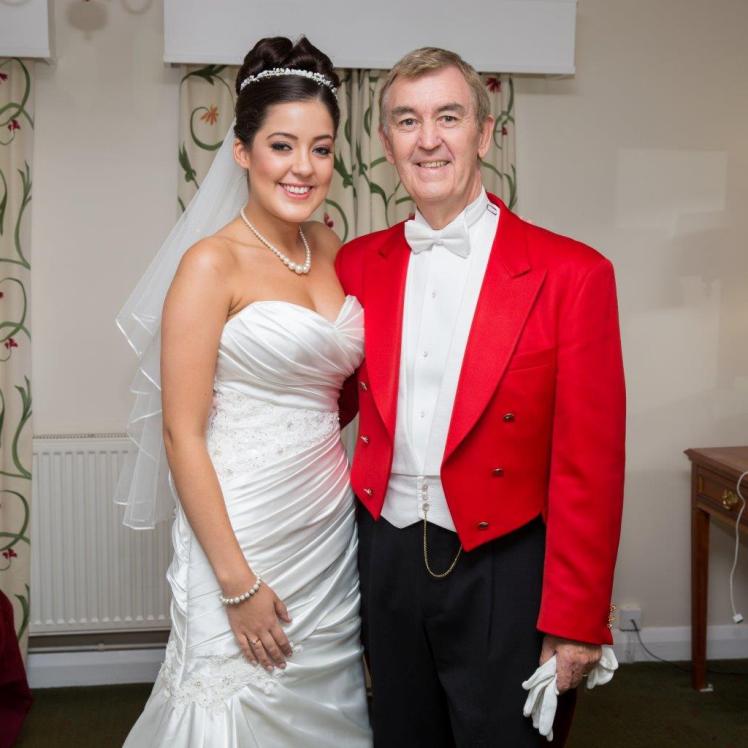 Glen Grant at a surrey wedding