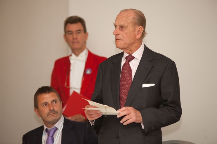 Glen with Duke of Edinburgh