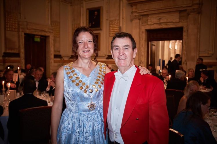 Glen with the President at the CIWM Dinner